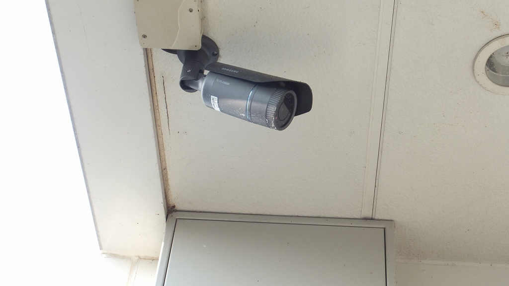 レオパレスサンライズ103号室 防犯カメラ付き