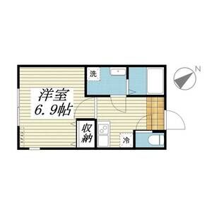 La　Felicia相模原0202号室 間取