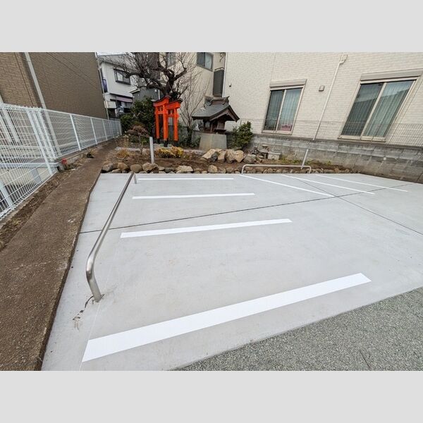 モントシャイン バイク置き場