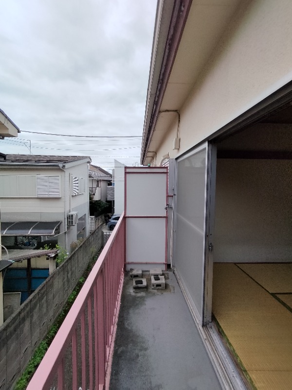 マイフラット バルコニー