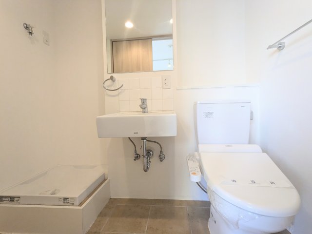 エクサム初台0401号室 洗面