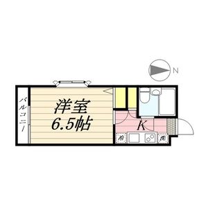 ビラ多摩川0206号室 間取