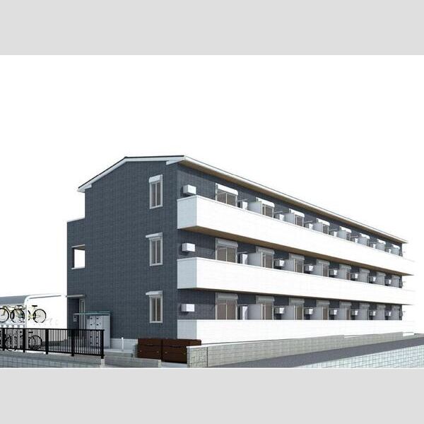 ウエストサイドレジデンス301号室 ※完成予想図につき、実物とは多少異なる場合があります。