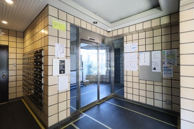 朝日多摩川プラザ エントランス