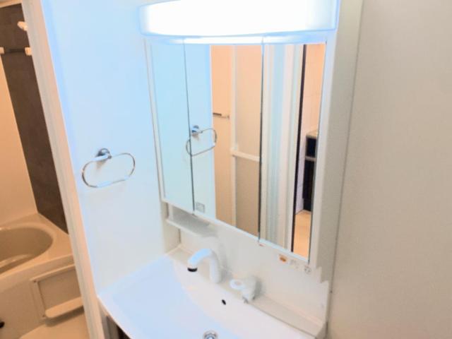 （仮称）小田原市扇町アパート新築工事202号室 洗髪洗面化粧台（イメージ）