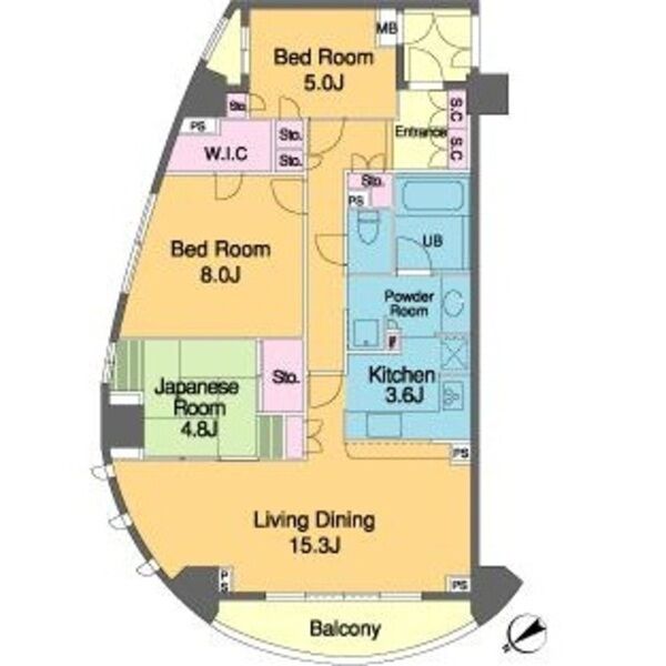 カスタリア池袋1403号室 部屋その他