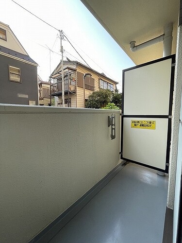 常盤台宝マンション バルコニー　※前回募集時2023年7月撮影