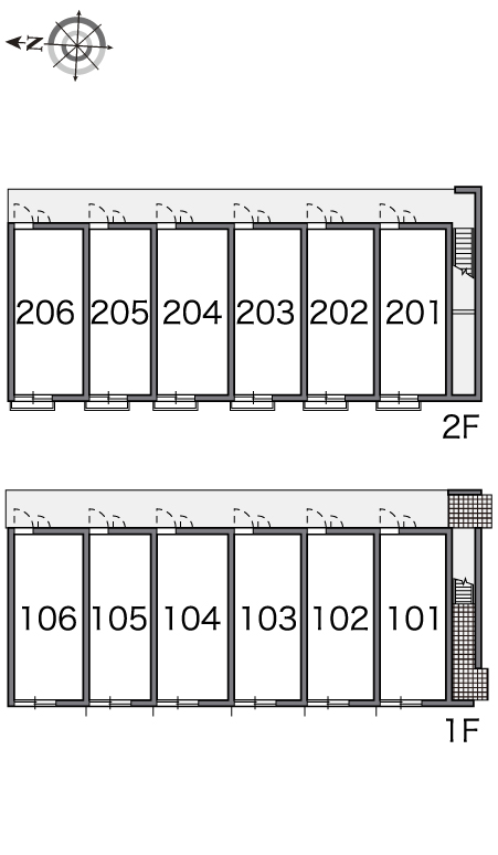 レオパレスグリーンハート203号室 部屋その他