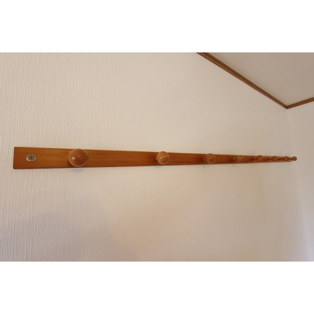 シュクレ102号室 ハンガー掛け