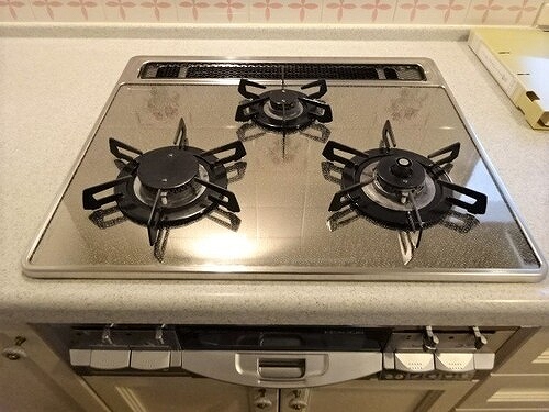 ライオンズステージ上野毛 ガスコンロ　※2023年2月撮影