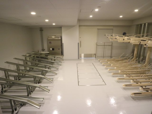 プラウドフラット門前仲町Ⅴ504号室 屋内駐輪場　※参考写真