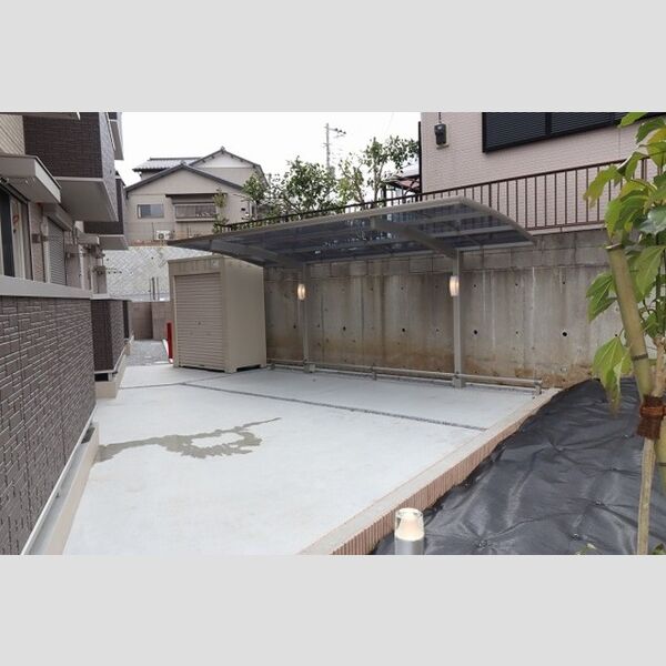 ライフマンションA・B　B102号室 駐輪場