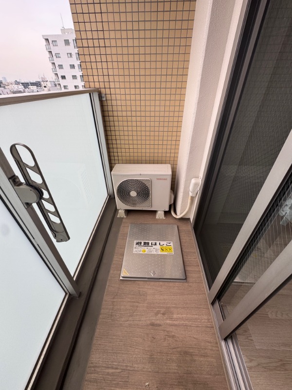 レジディア日本橋人形町Ⅱ13階 バルコニー