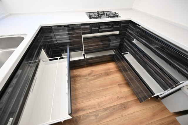 大田区南千束３丁目戸建　１号棟 3口ガスコンロ・グリル付