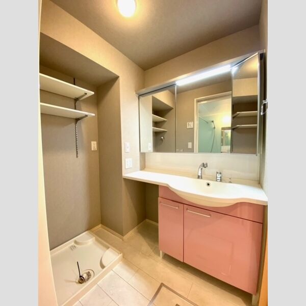 メルシー芙蓉 北糀谷 202号室洗髪洗面化粧台