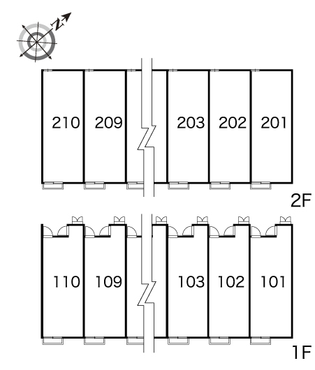 レオパレスサンライズ109号室 部屋その他