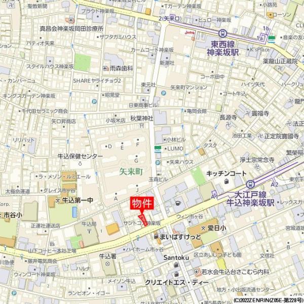 ＳＳ．ＦＬＡＴ神楽坂ｓｏｕｔｈ8階 null