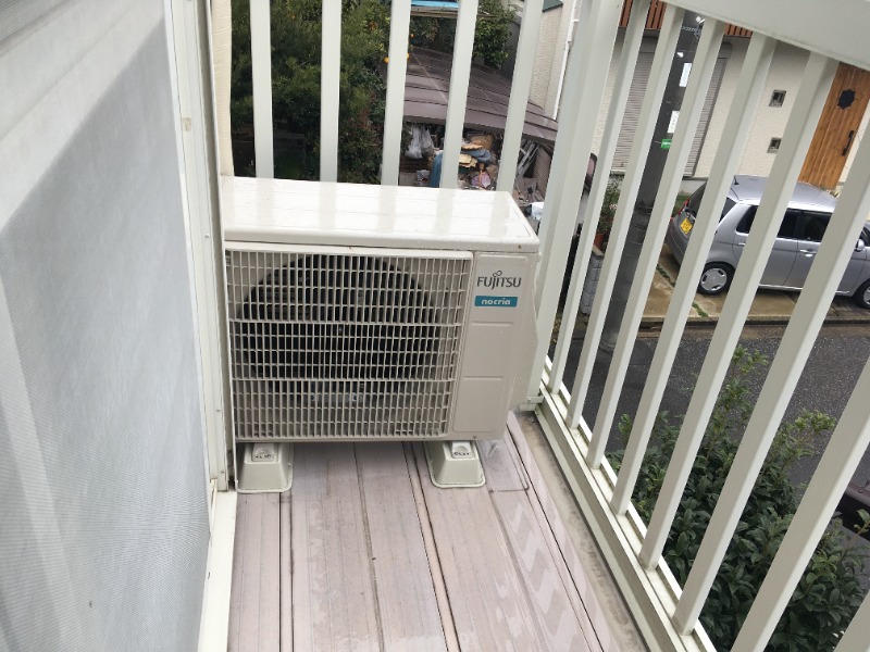 αNEXTビックフィールド2階 バルコニー