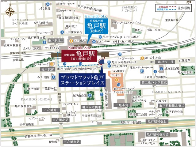 プラウドフラット亀戸ステーションプレイス1103号室 null