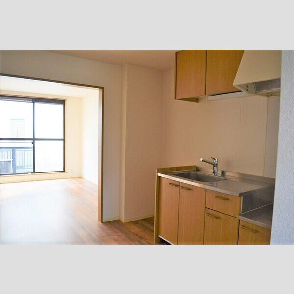 メルツ101号室 リビングダイニング(別角度)