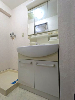 グリーンパーク中川0306号室 洗面