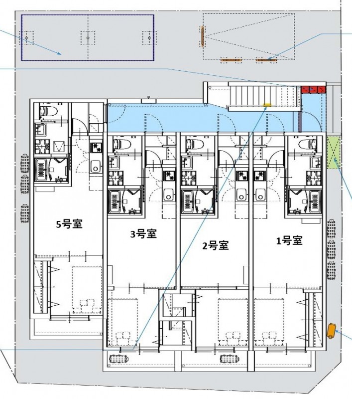 つばめハウス北松戸2階 部屋その他