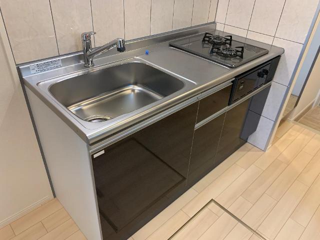 （仮称）小田原市扇町アパート新築工事106号室 キッチン（イメージ）