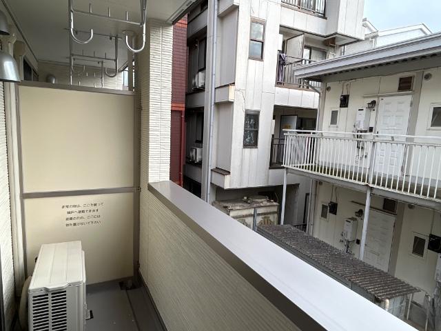 （仮称）小田原市田島マンション新築工事202号室 ベランダ（イメージ）