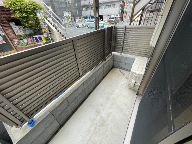 AXIA蓮根1階 バルコニー