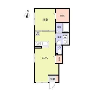 Raccolta南越谷101号室 間取