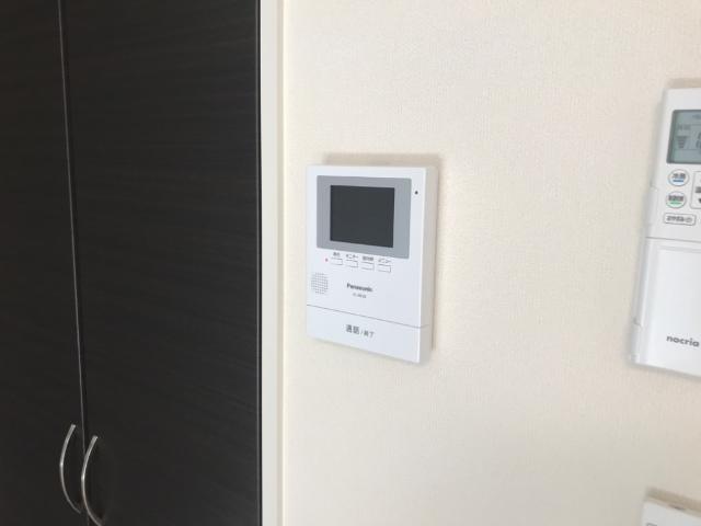 川口市大字安行領根岸　アパート新築工事102号室 カメラ付インターホン（イメージ）