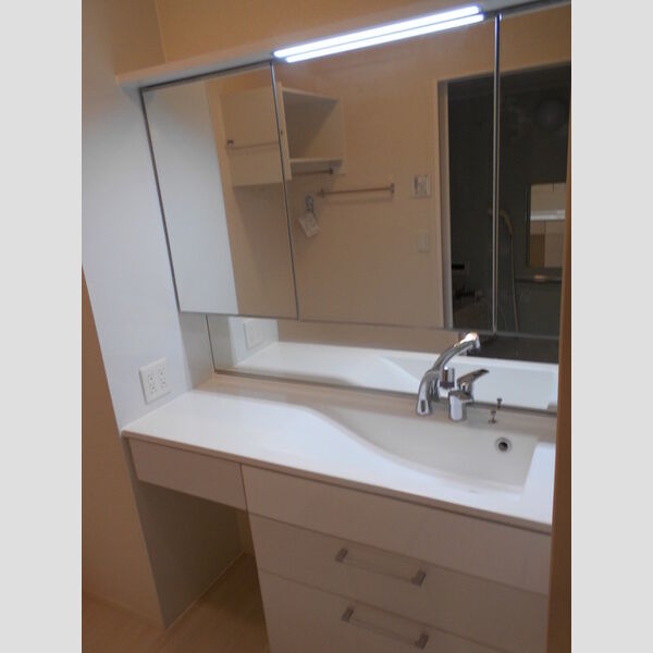 ヴィラージュ105号室 洗面所