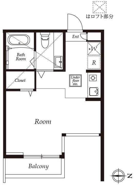 オーチャードコート小杉陣屋町1階 間取
