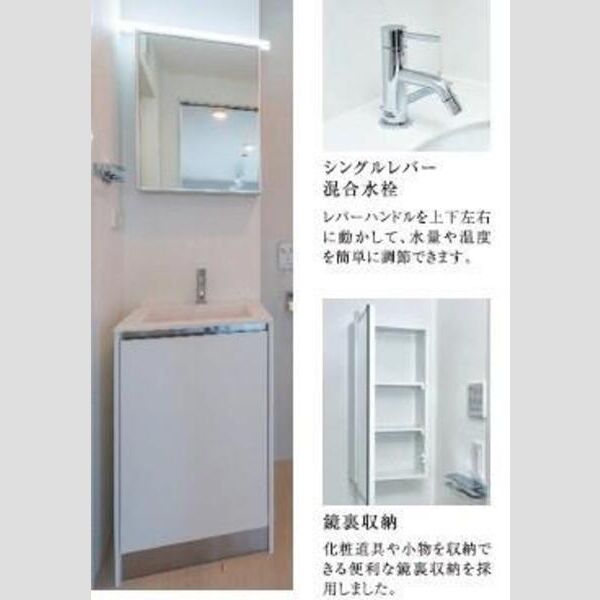 MAXIV CROS 門前仲町502号室 洗面