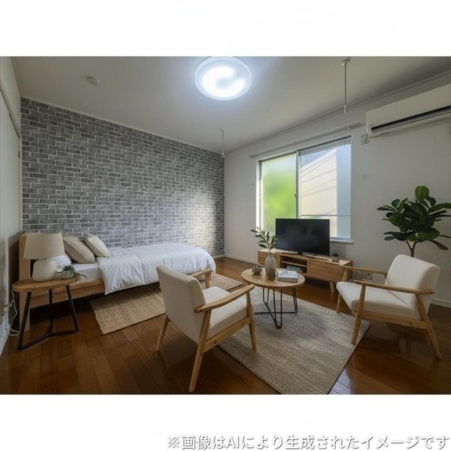 グリーンヒルズ105号室 AI生成によるイメージです