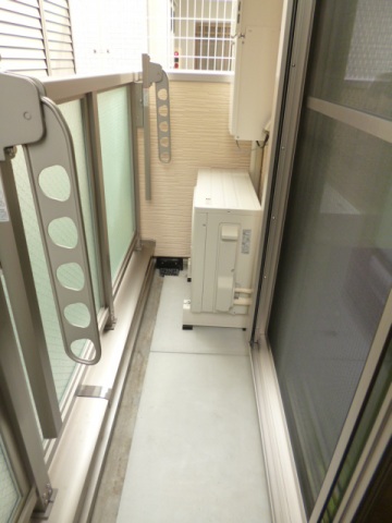 ルクール氷川台104号室 バルコニー