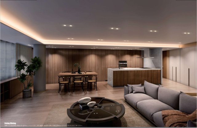 SYLA NISHI-AZABUⅢ901号室 完成イメージ図