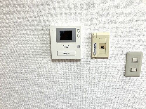 レジデンス船橋4階 モニタ付インターホン　※同タイプ別部屋２０２５年６月撮影