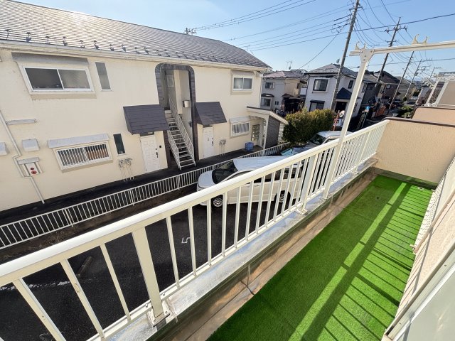 コーポリバティ バルコニー