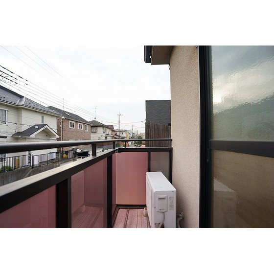 エコーハイム0202号室 バルコニー