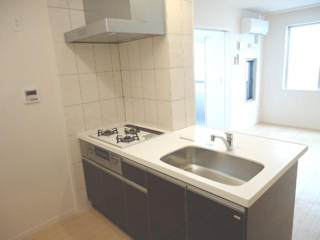 CASA　RIVIERA（カーサ　リヴィエラ）101号室 カウンターキッチン