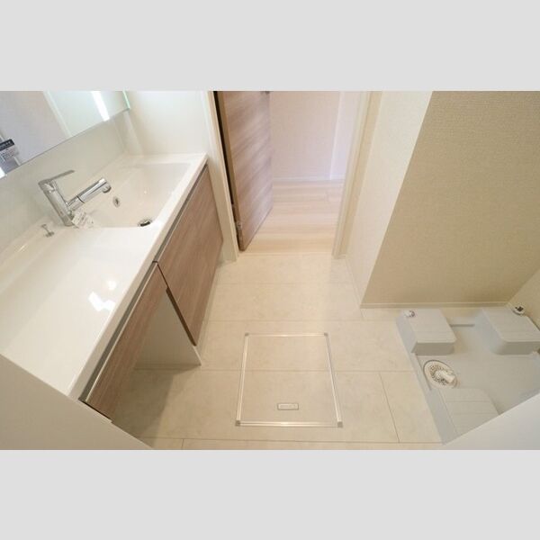 ル・グランⅢ103号室 洗面所　洗髪洗面化粧台あり