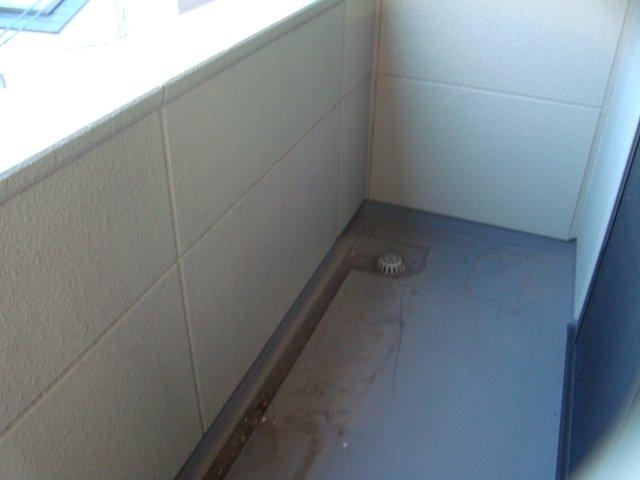 ソレイユ御幸105号室 ベランダ