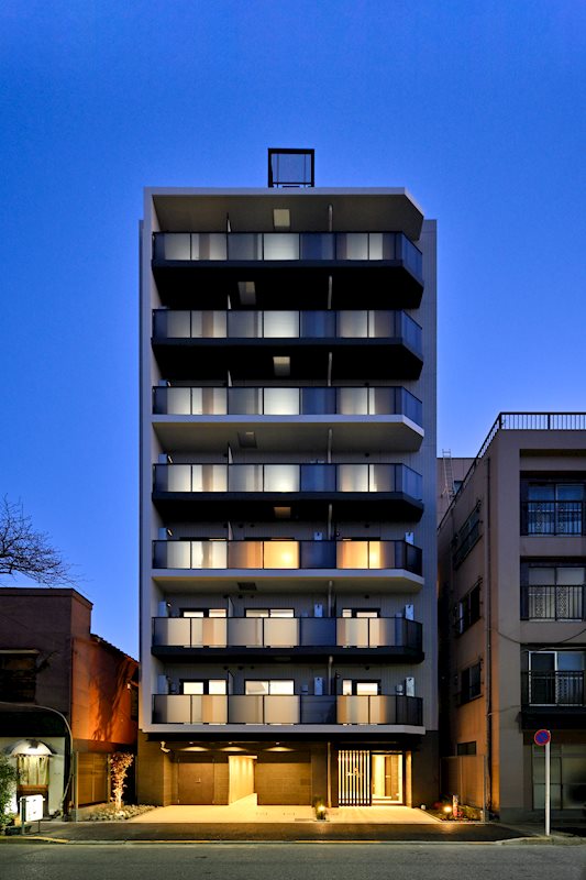 ドゥーエ日暮里8階 夜景