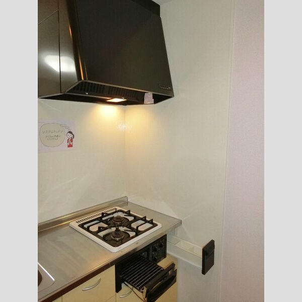 ハーモニーひの101号室 グリル付ガスコンロです♪