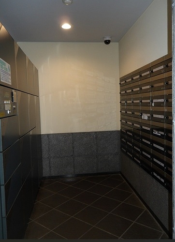 ライオンズマンション本川越駅前10階 集合郵便受　※２０２５年１１月の写真