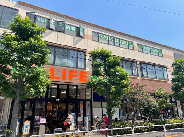 リビオメゾン戸越銀座1308号室 【スーパー】ライフ大崎百反通店まで410ｍ