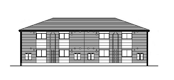 （仮称）柏市篠籠田　新築アパート 完成予想図