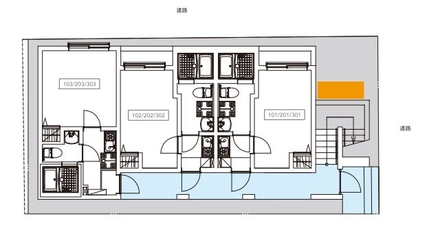 ＧＲＡＮＤＥ　ＩＮＩＣＩＯ3階 部屋その他