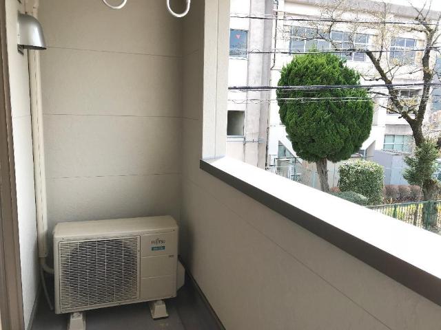 フェリシア205号室 ベランダ